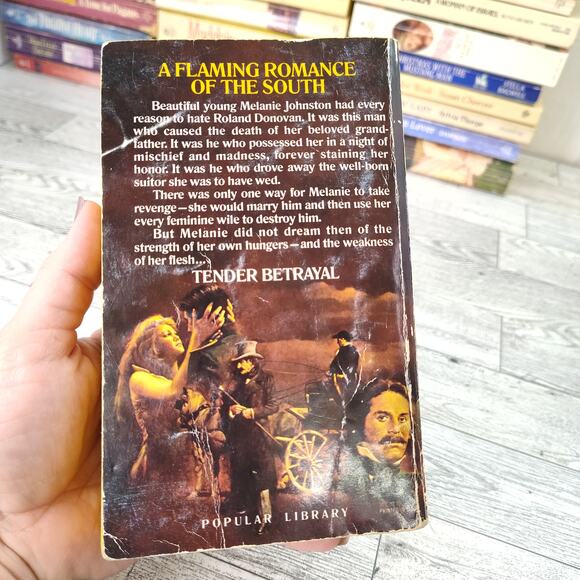 Tender Betrayal by Jennifer Blake 1979 1st Print Popular Library PB‎ Romance - Picture 7 of 12